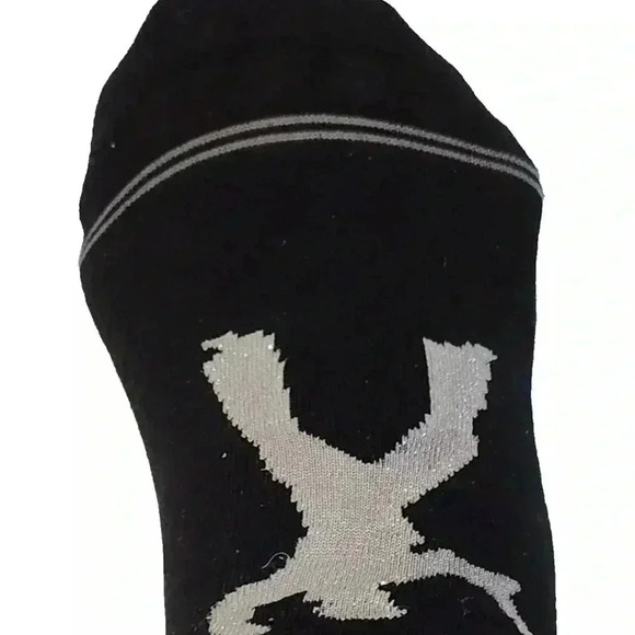 2/$30 BNWT Unisex  Elvis Presley Socks Black ELVIS Silver Block Letters - Picture 8 of 12